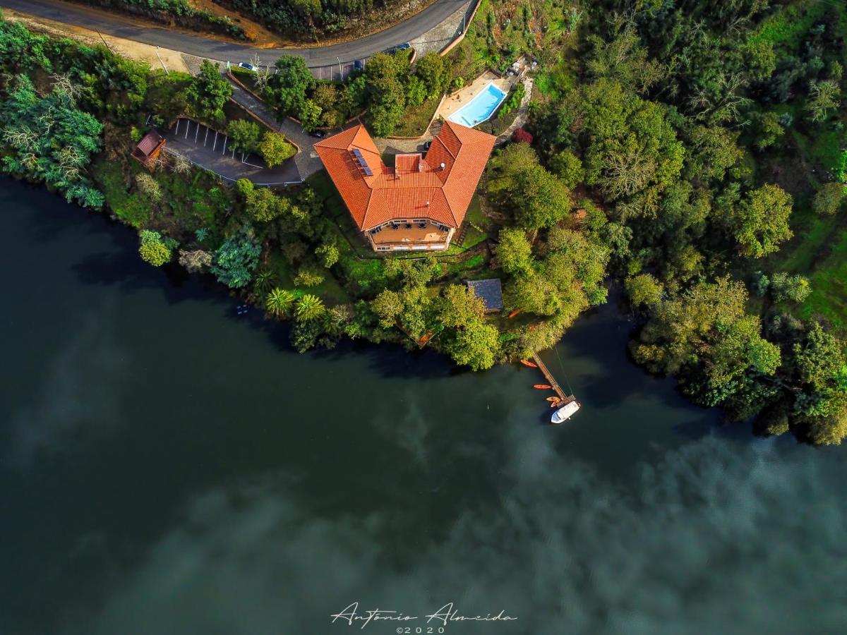 Hotel Rural Quinta Da Conchada Aguieira Bagian luar foto