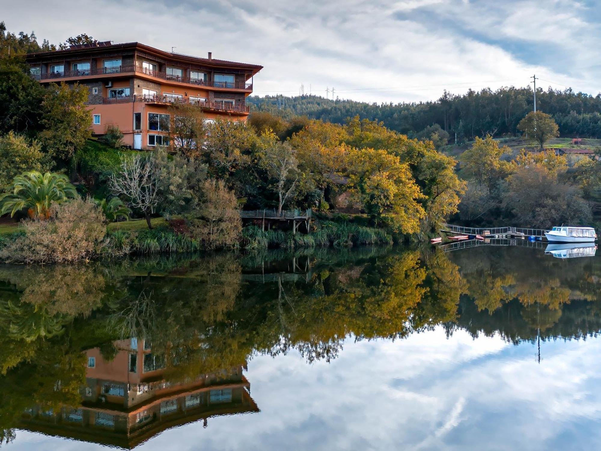 Hotel Rural Quinta Da Conchada Aguieira Bagian luar foto