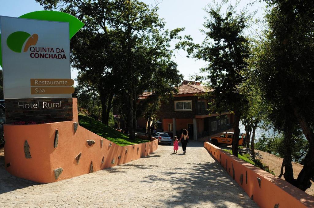 Hotel Rural Quinta Da Conchada Aguieira Bagian luar foto