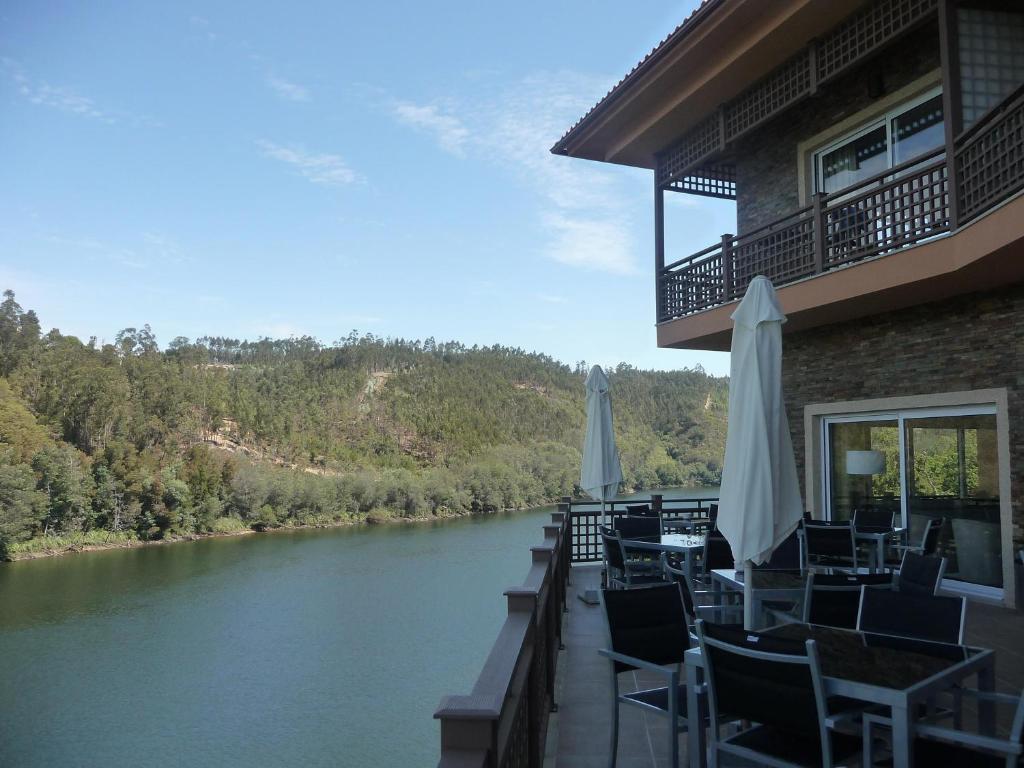 Hotel Rural Quinta Da Conchada Aguieira Bagian luar foto