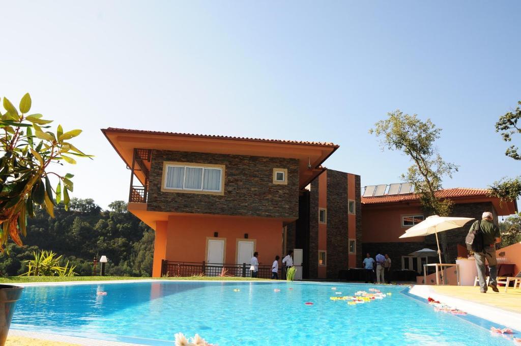 Hotel Rural Quinta Da Conchada Aguieira Bagian luar foto