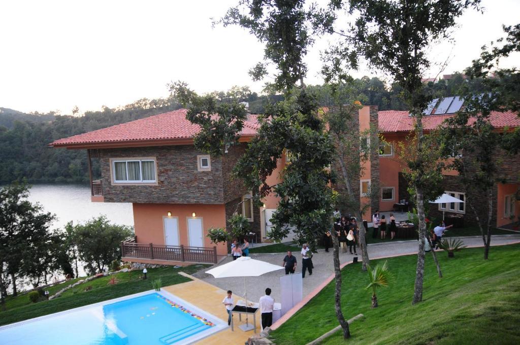 Hotel Rural Quinta Da Conchada Aguieira Bagian luar foto